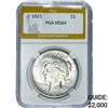 Image 1 : 1921 Silver Peace Dollar PGA MS64