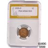 Image 1 : 1935-D Wheat Cent PGA MS66 Red