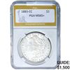 Image 1 : 1883-CC Morgan Silver Dollar PGA MS65+