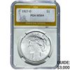 Image 1 : 1927-D Silver Peace Dollar PGA MS64
