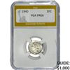 Image 1 : 1940 Mercury Silver Dime PGA PR66