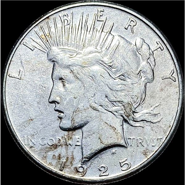 1925-S Silver Peace Dollar UNCIRCULATED