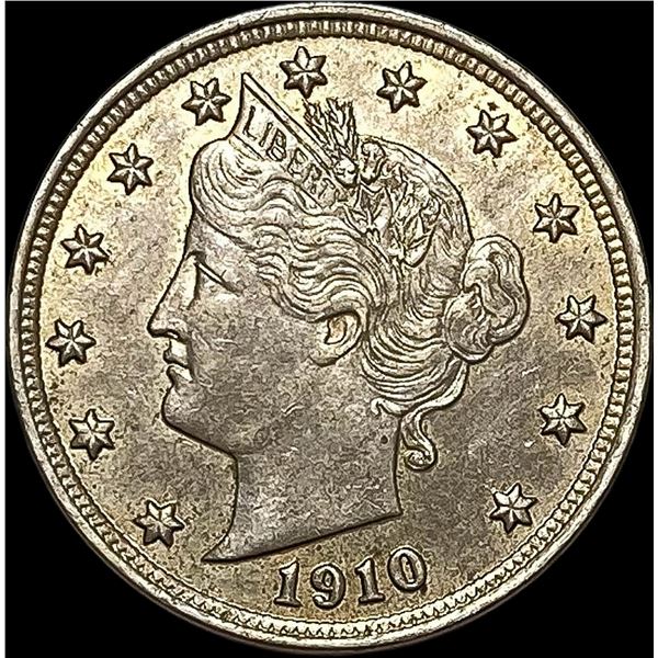 1910 Liberty Head Nickel CHOICE BU