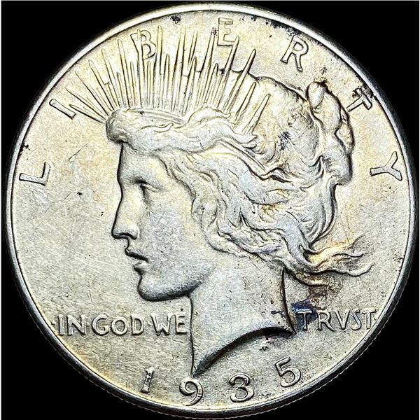 1935-S Silver Peace Dollar UNCIRCULATED