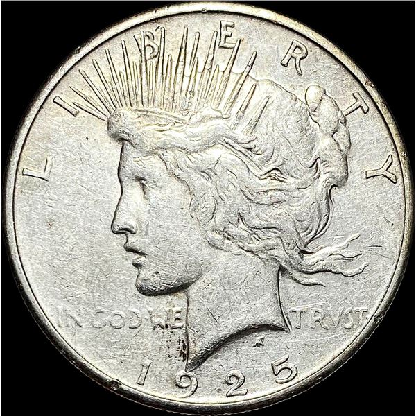 1925-S Silver Peace Dollar UNCIRCULATED