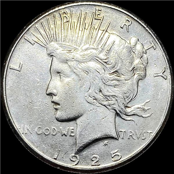 1925-S Silver Peace Dollar UNCIRCULATED