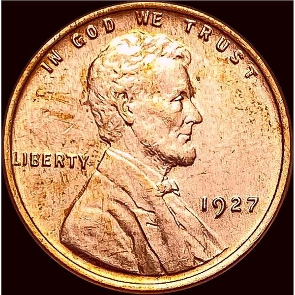 1927 Red Lincoln Wheat Cent UNCIRCULATED