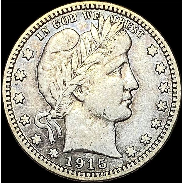 1915 Barber Silver Quarter LIGHTLY CIRCULATED