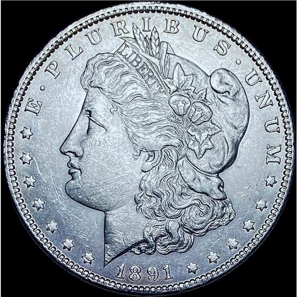 1891 Silver Morgan Dollar CHOICE BU