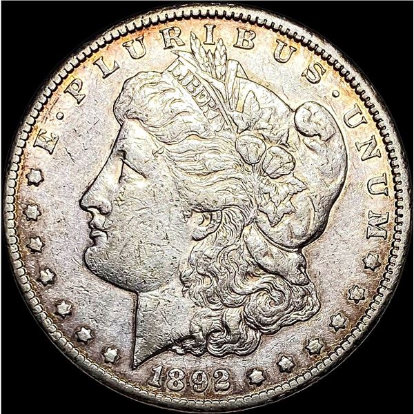 1892-CC Silver Morgan Dollar CLOSELY UNCIRCULATED