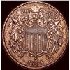 Image 1 : 1864 Copper 2 Cents CLOSELY UNCIRCULATED