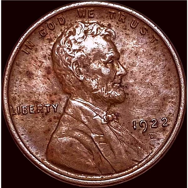 1922-D Lincoln Wheat Cent CLOSELY UNCIRCULATED