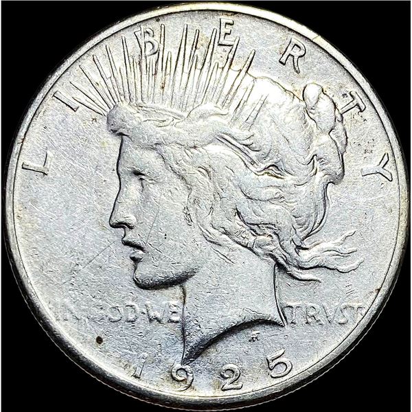 1925-S Silver Peace Dollar UNCIRCULATED