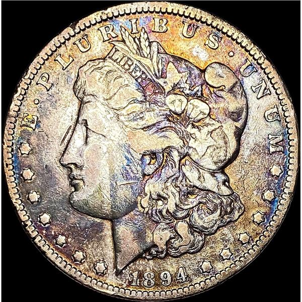 1894-O Silver Morgan Dollar NEARLY UNCIRCULATED