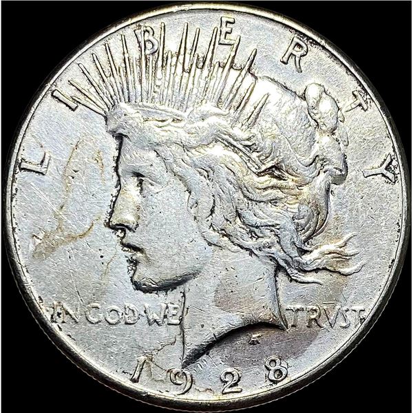 1928-S Silver Peace Dollar UNCIRCULATED