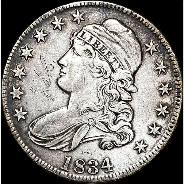 1834 Capped Bust Half Dollar HIGH GRADE