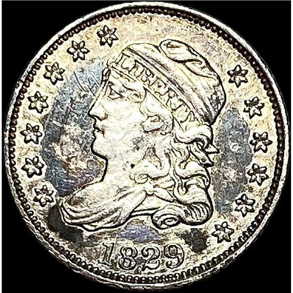 1829 Capped Bust Half Dime CLOSELY UNCIRCULATED