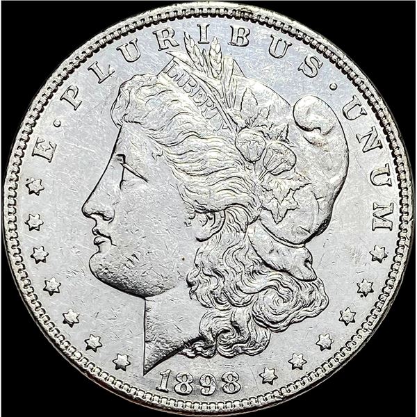 1898 Morgan Silver Dollar CLOSELY UNCIRCULATED