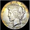 Image 1 : 1928 Toned Silver Peace Dollar UNCIRCULATED