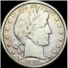 Image 1 : 1901 Barber Half Dollar LIGHTLY CIRCULATED