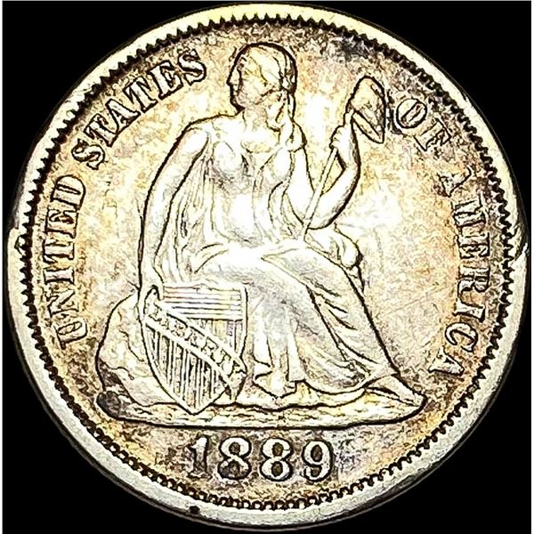 1889 Seated Liberty Dime CLOSELY UNCIRCULATED