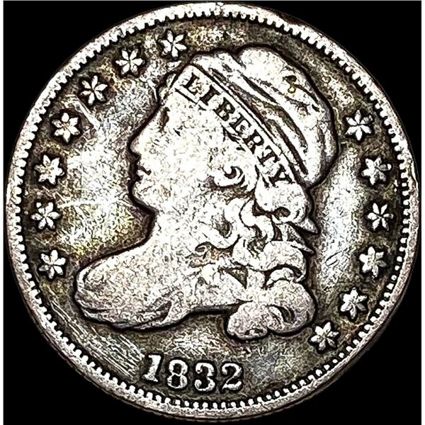1832 Capped Bust Dime NICELY CIRCULATED