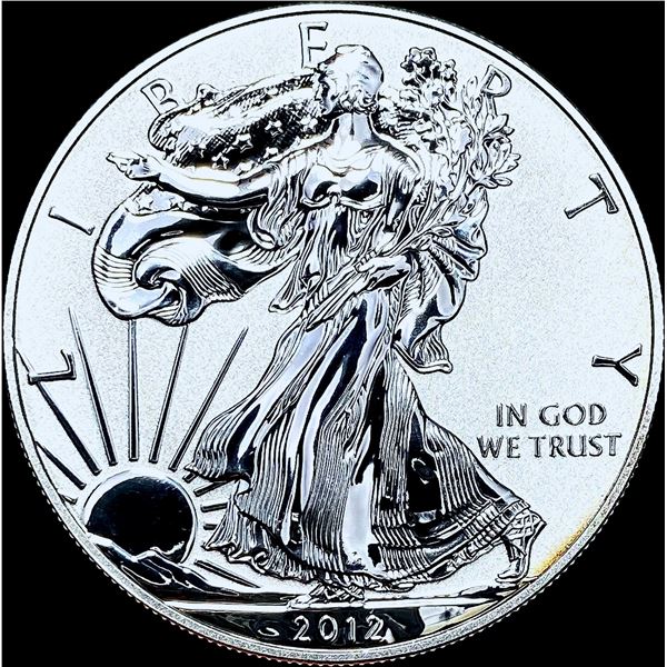 2012-S Rev. Proof 1oz Silver American Eagle GEM PROOF