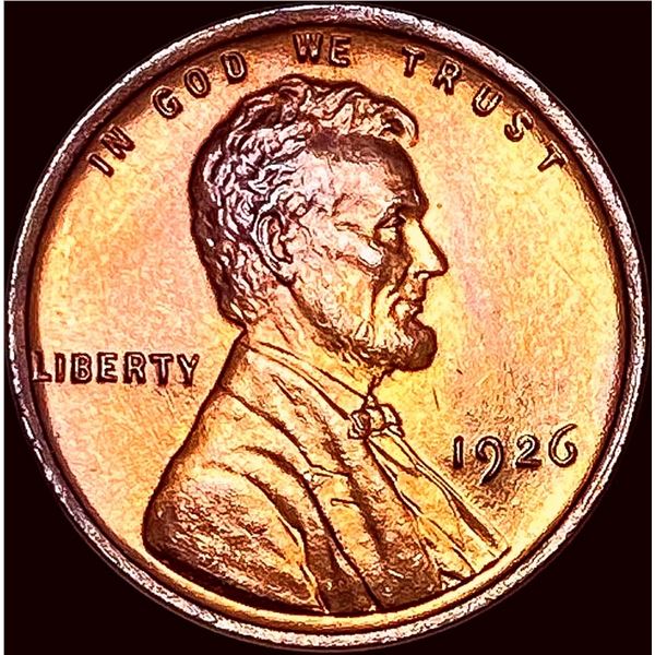 1926 Red Lincoln Wheat Cent UNCIRCULATED