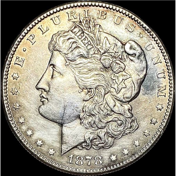 1878-S Silver Morgan Dollar CLOSELY UNCIRCULATED