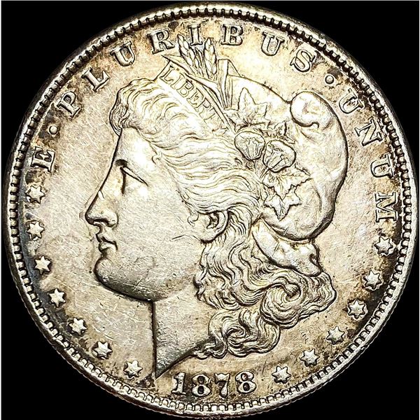 1878-S Silver Morgan Dollar CLOSELY UNCIRCULATED