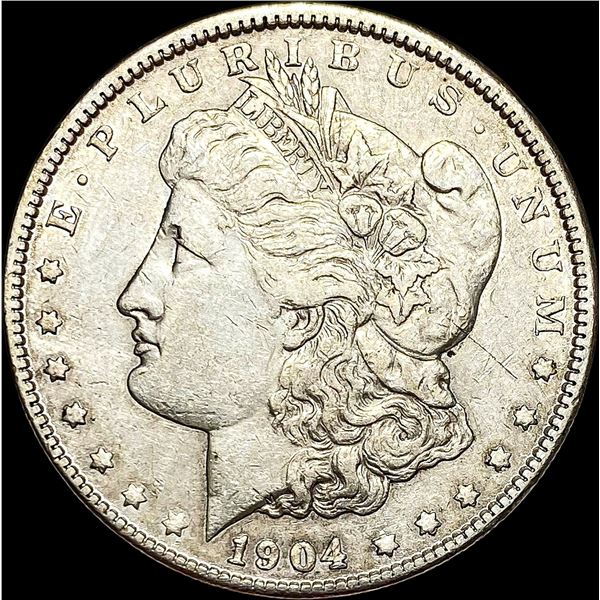 1904 Morgan Silver Dollar CLOSELY UNCIRCULATED