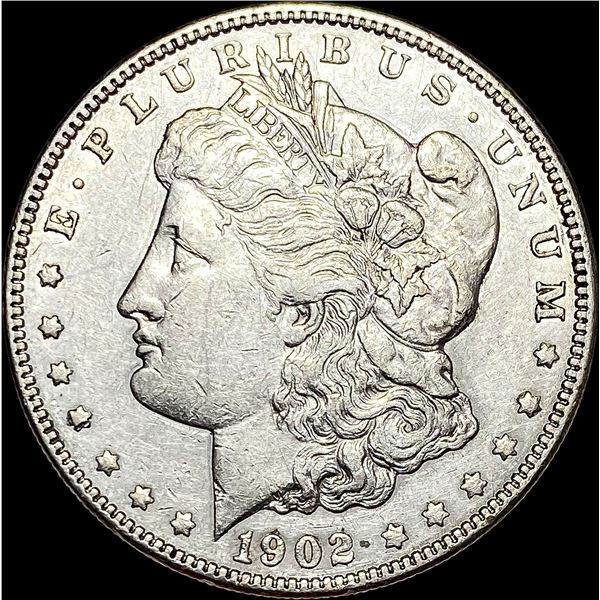 1902 Silver Morgan Dollar CLOSELY UNCIRCULATED