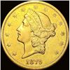 Image 1 : 1879-S Gold $20 Liberty Head Double Eagle CLOSELY UNCIRCULATED