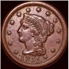 Image 1 : 1851 Braided Hair Large Cent CLOSELY UNCIRCULATED