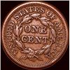 Image 2 : 1851 Braided Hair Large Cent CLOSELY UNCIRCULATED