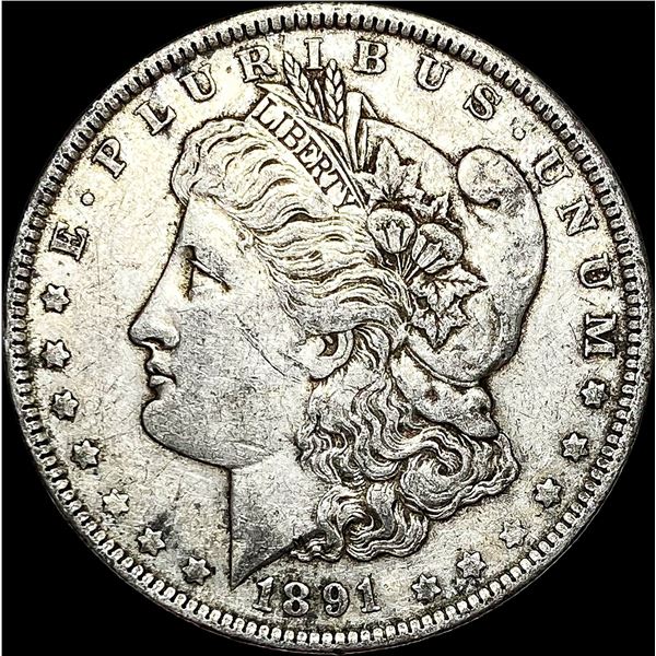 1891-O Silver Morgan Dollar CLOSELY UNCIRCULATED