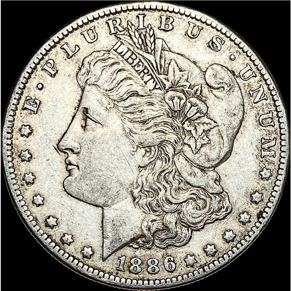 1886-O Silver Morgan Dollar CLOSELY UNCIRCULATED
