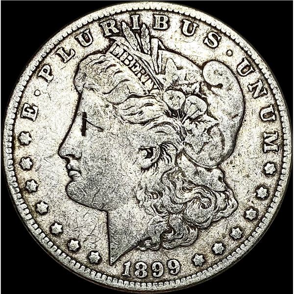1899 Silver Morgan Dollar LIGHTLY CIRCULATED