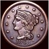 Image 1 : 1848 Braided Hair Large Cent CLOSELY UNCIRCULATED