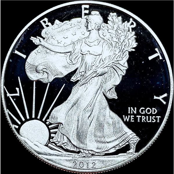2012-S Proof 1oz Silver American Eagle GEM PROOF