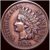 Image 1 : 1876 Indian Head Cent CLOSELY UNCIRCULATED