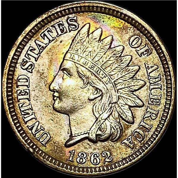 1862 Indian Head Cent CLOSELY UNCIRCULATED