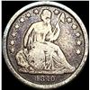 Image 1 : 1840-O Silver Seated Liberty Dime NICELY CIRCULATED