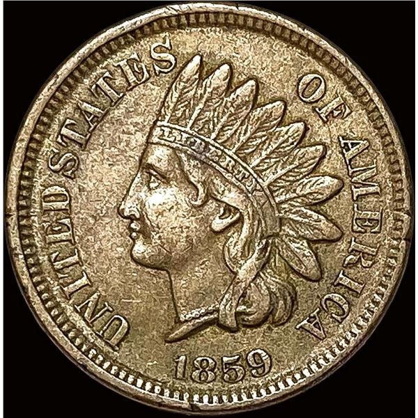 1859 Indian Head Cent NEARLY UNCIRCULATED