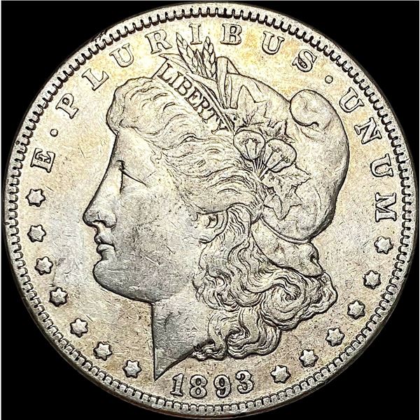 1893 Morgan Silver Dollar CLOSELY UNCIRCULATED
