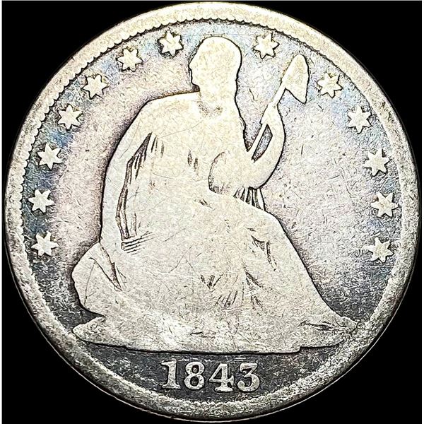 1843-O Seated Liberty Half Dollar NICELY CIRCULATED