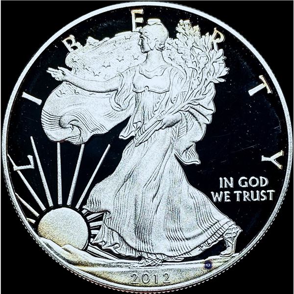 2012-S Proof 1oz Silver American Eagle CHOICE PROOF