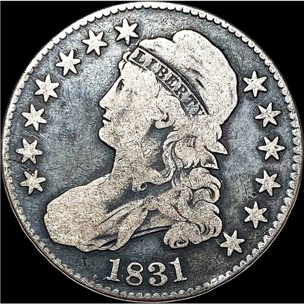 1831 Silver Capped Bust Half Dollar NICELY CIRCULATED