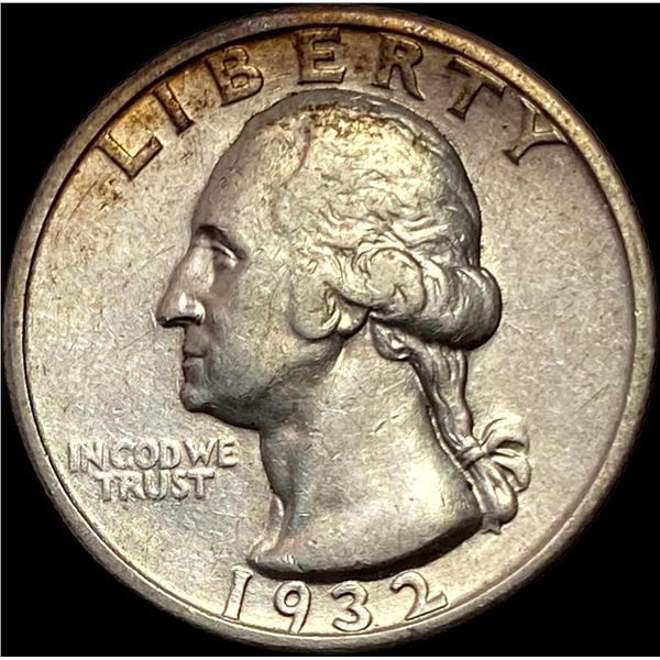 1932-S Silver Washington Quarter NEARLY UNCIRCULATED