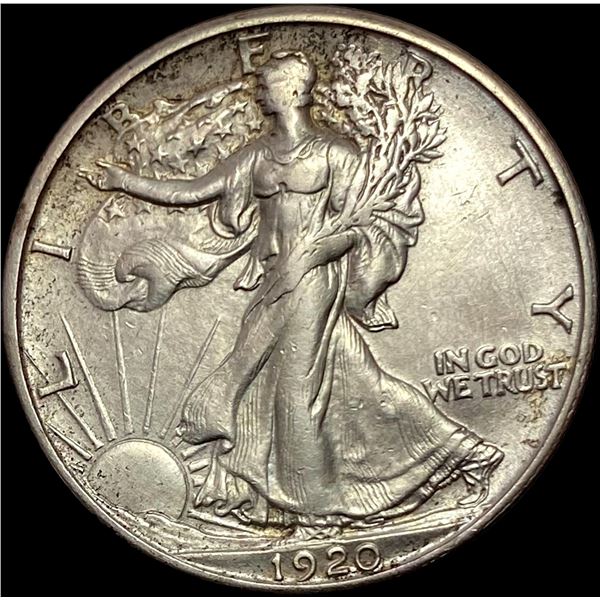 1920-S Walking Liberty Half Dollar CLOSELY UNCIRCULATED